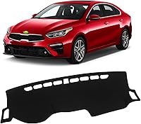 Vista 92 de FIILINES Cubierta de Tablero para Hyundai Sonata 2011-2014, Cubierta de Tablero Accesorios Sonata Cubierta de Tablero de Gamuza Alfombrilla Parasol