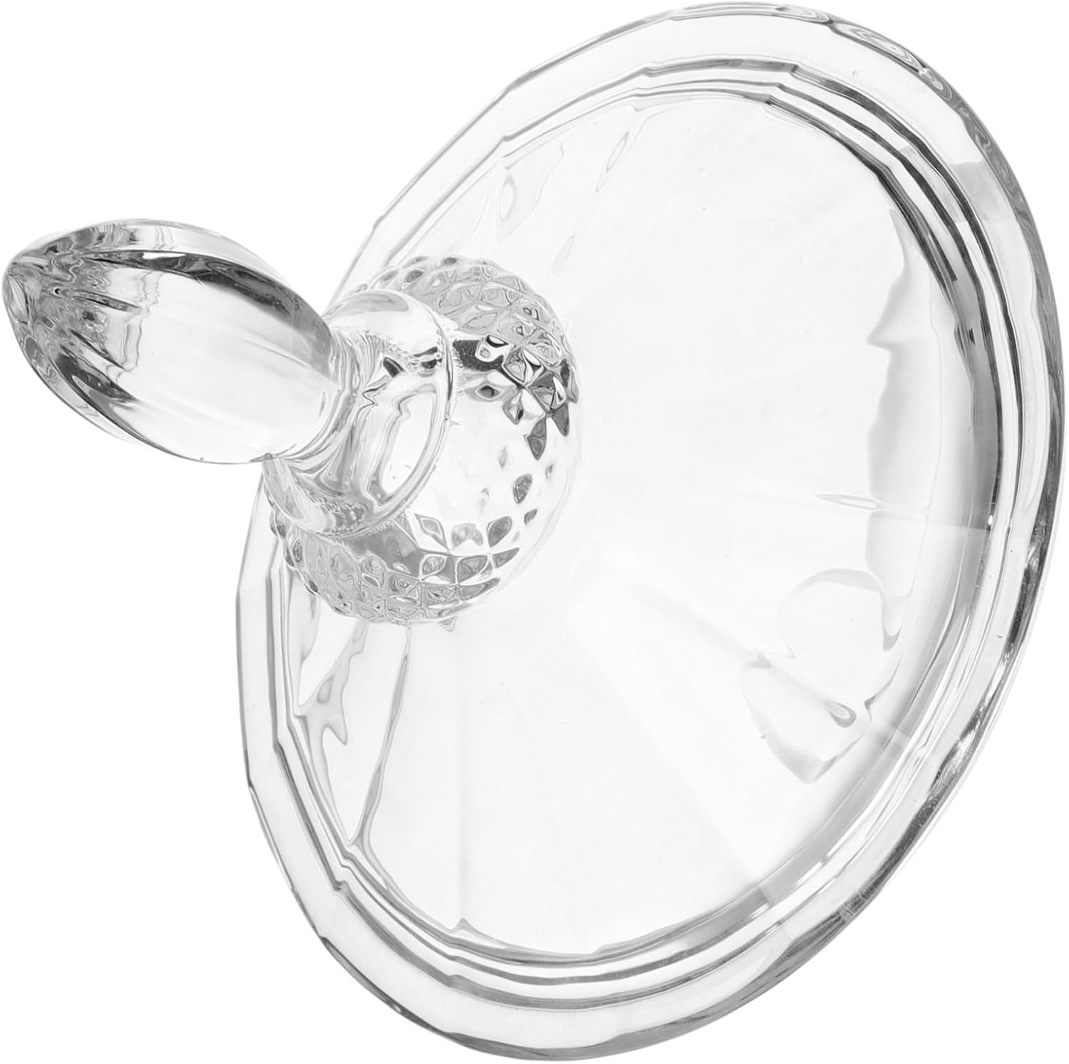 Glass Water Pitcher Lid Replaceable Beverage Dispenser Cover for Juice Tea and Cold Drinks Glass Material Fits Standard Pitchers for Home and Parties