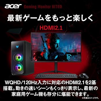 Amazon.co.jp: Acer ゲーミングモニター Nitro 27インチ MiniLED
