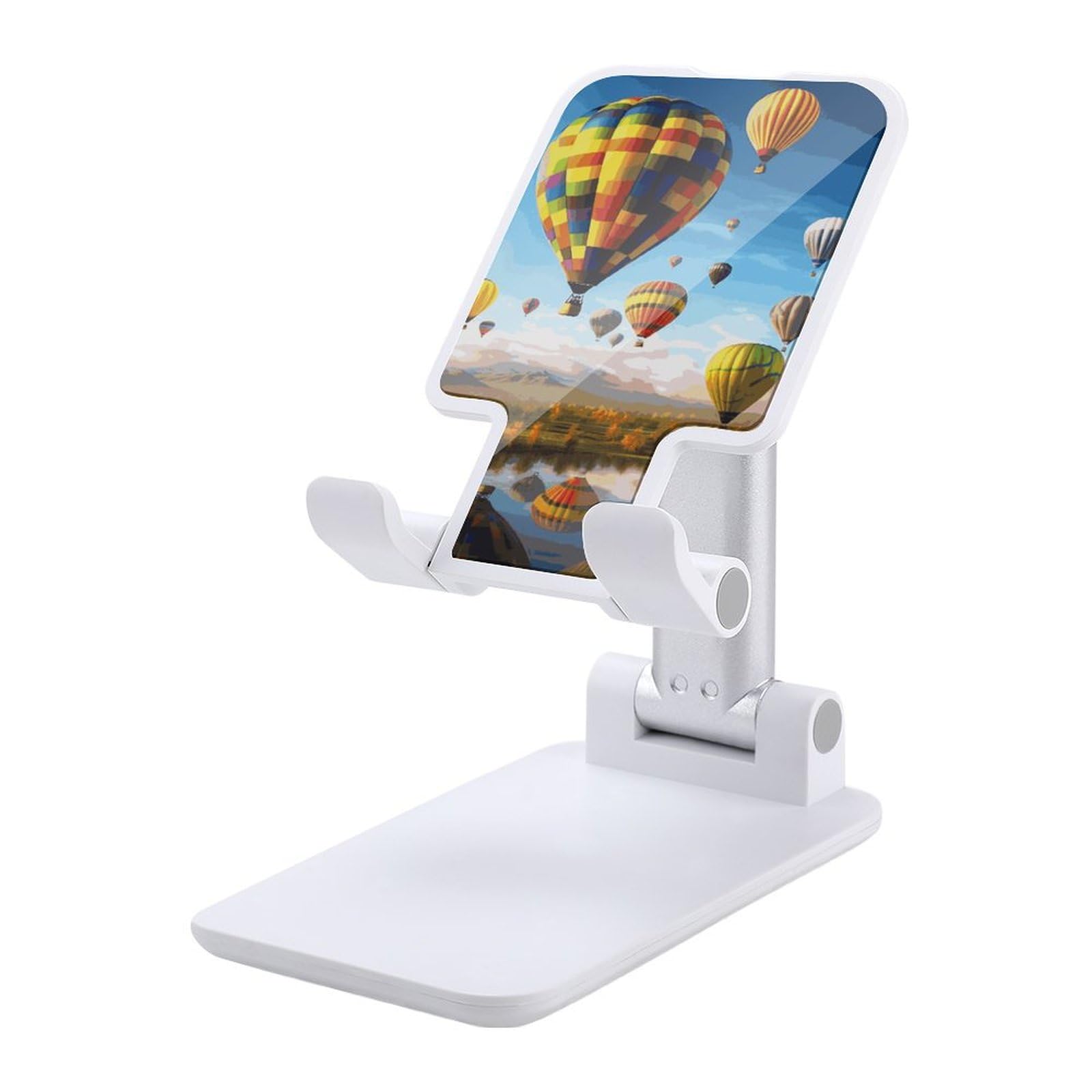 Support de téléphone portable pliable montgolfières stable et durable