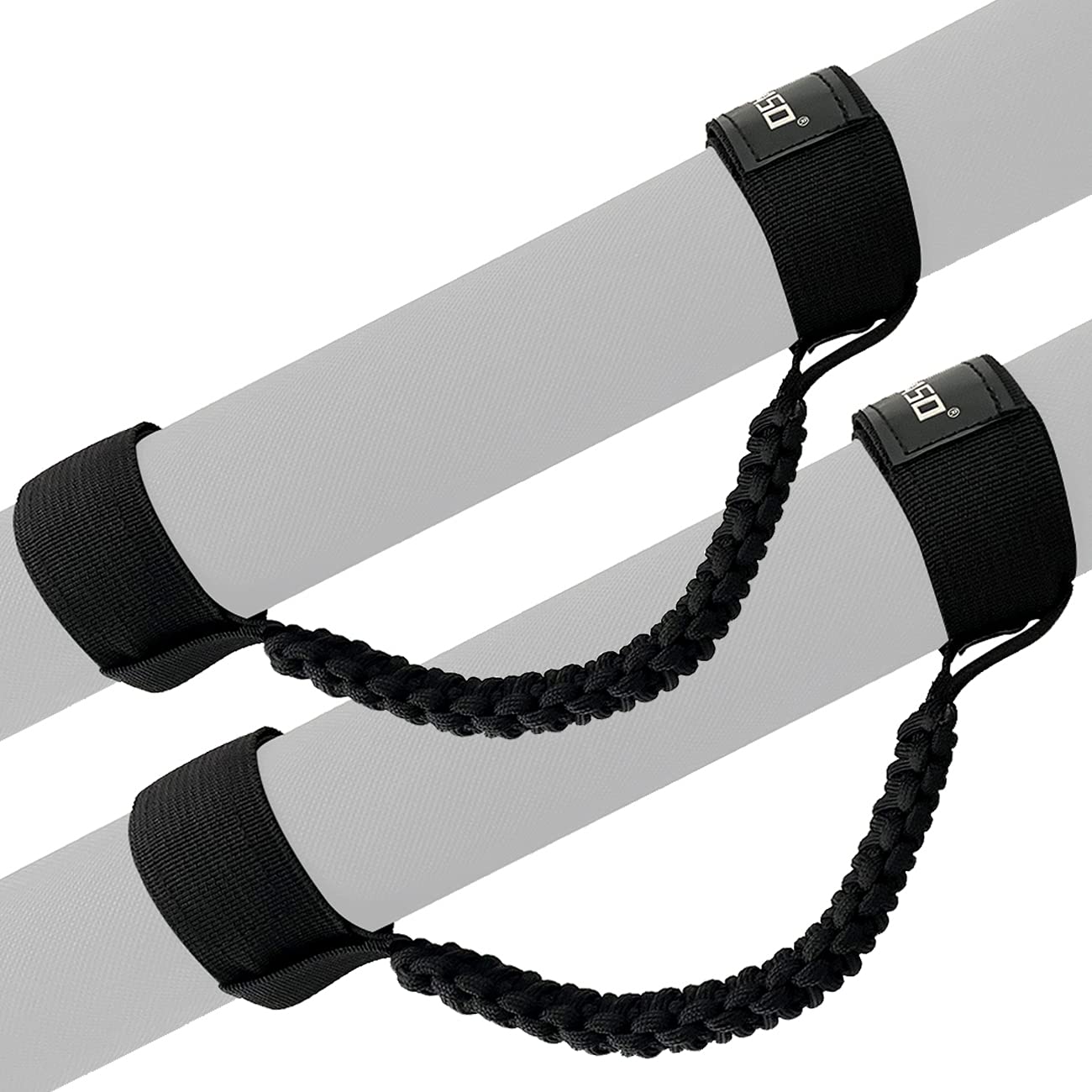 UTV Roll Bar Grab Handles for Polaris RZR Can Am,UTV Grab Handles fit 1.75"-2" Rollbar,ATV Passenger Grab Handle Grips 2Pcs(Black)