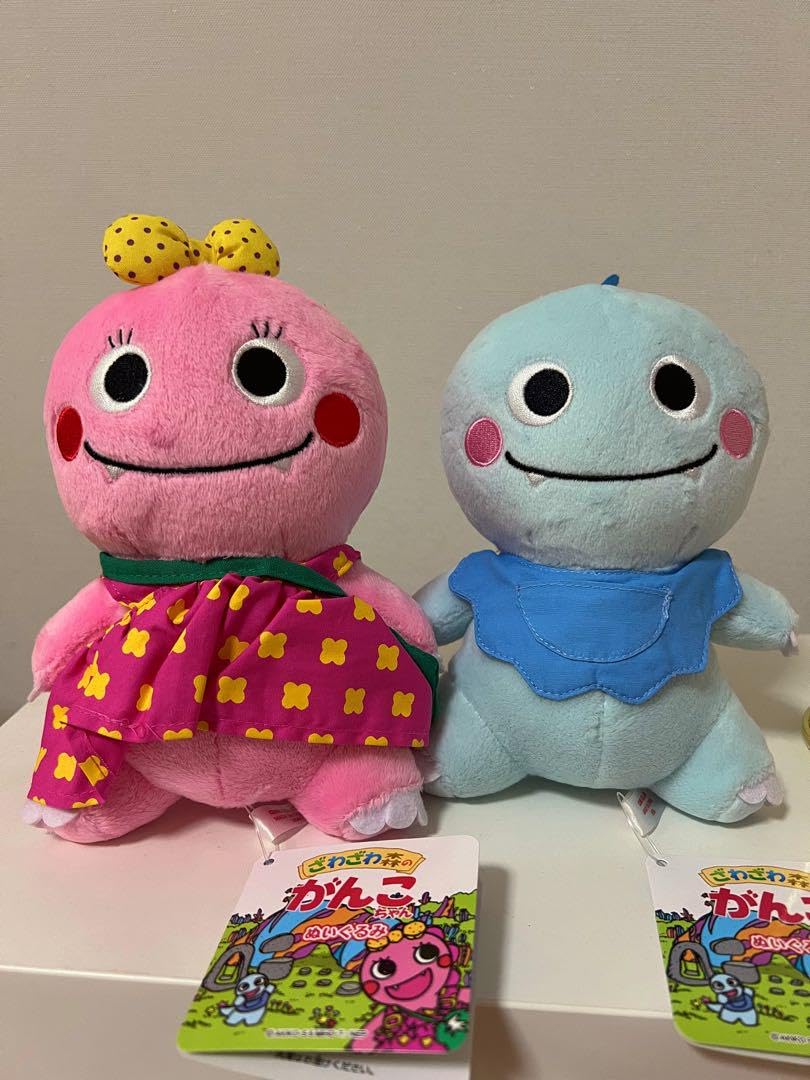 かんちゃん専用② Amazon.co.jp: がんこちゃん ピンクと水色 2体セット : おもちゃ