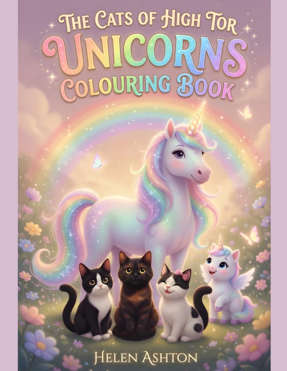 The Cats of High Tor Unicorns Colouring Book: A magical adventure full of unicorns, rainbows, castles and adorable cats to colour (The Cats of High Tor Colouring Collection)