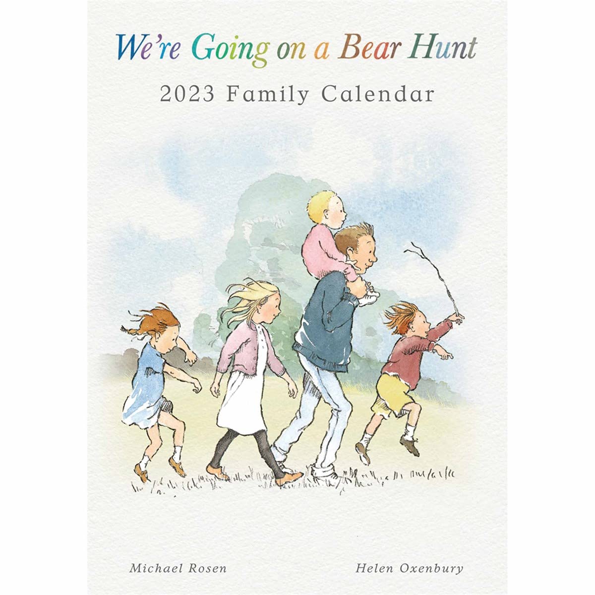 2023 Wall Calendars by Portico Designs (Going on a Bear Hunt A3 Family Calendar C23063)