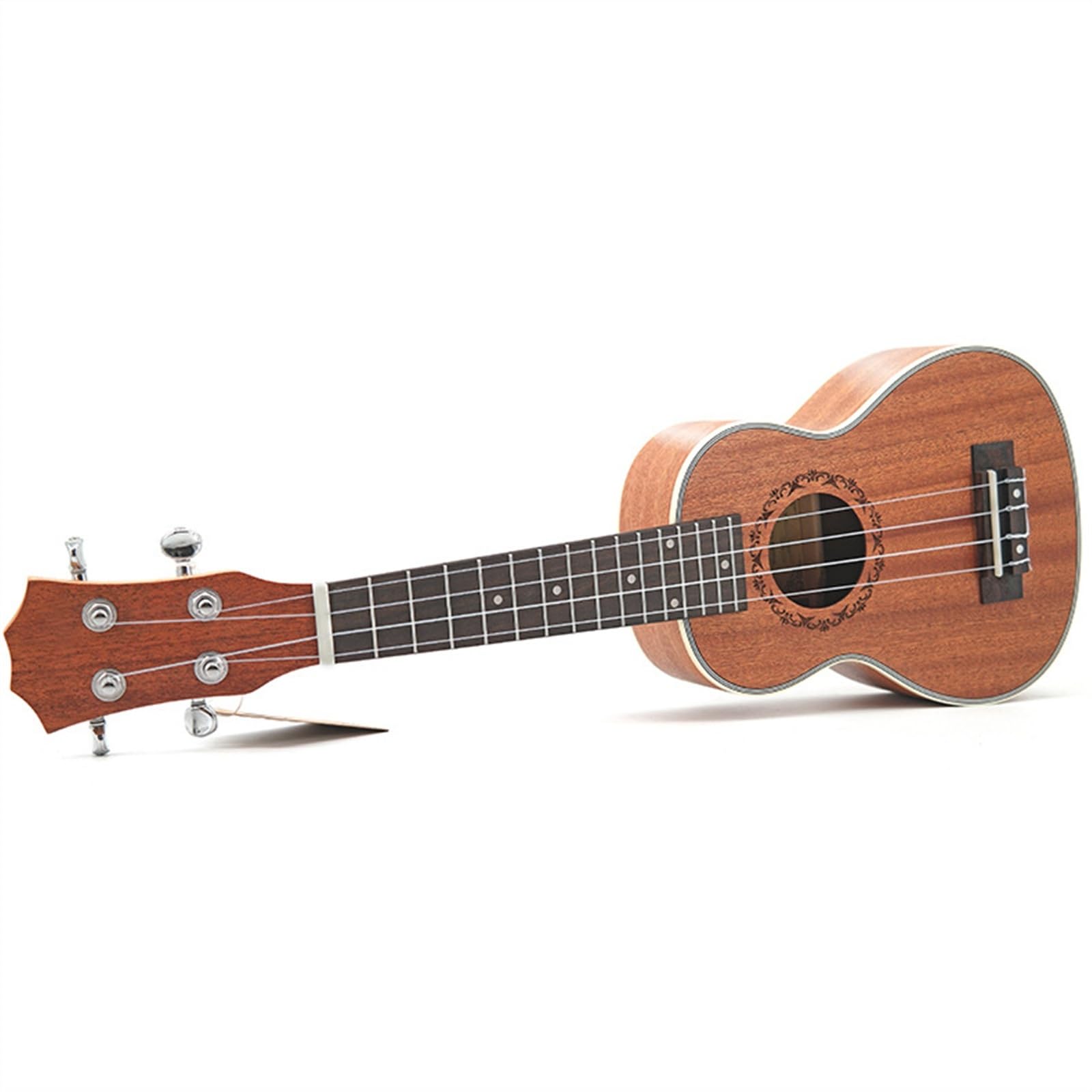 ZAMASS Professional Ukeleles 21-inch 4-string Ukulele Sapele Body Five-string Edged Ukulele Small Guitar For Music Beginners