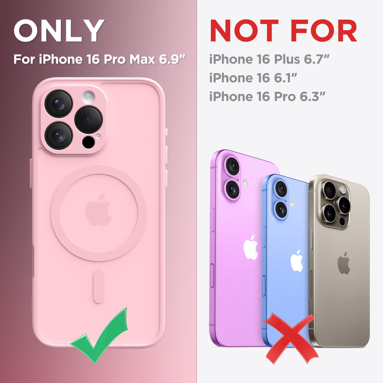 CAPRARO Magnetic Compatible with iPhone 16 Pro Max Case - Image 2