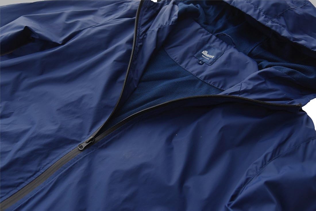 Hiheart Mens Outdoor Waterproof Mesh lined Runnning Jacket with Hood : Clothing, Shoes & Jewelry