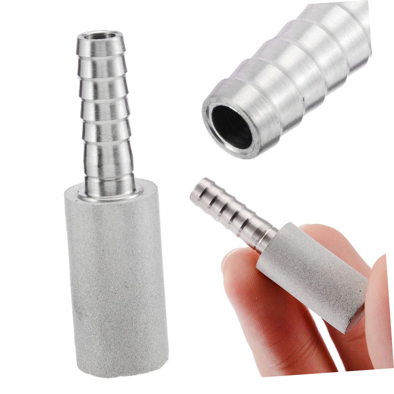 Garneck Stainless Steel Aeration Stone Bubble Stone for Carbonation Professional Diffusion Tool for Kegged Beer