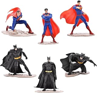 Avengers ozdoba na tort, 6 sztuk figurek Avengers zestaw Spiderman dekoracja tortu bajki dekoracja tortu dekoracja imprezowa dla chłopców i dzieci przyjęcia urodzinowe