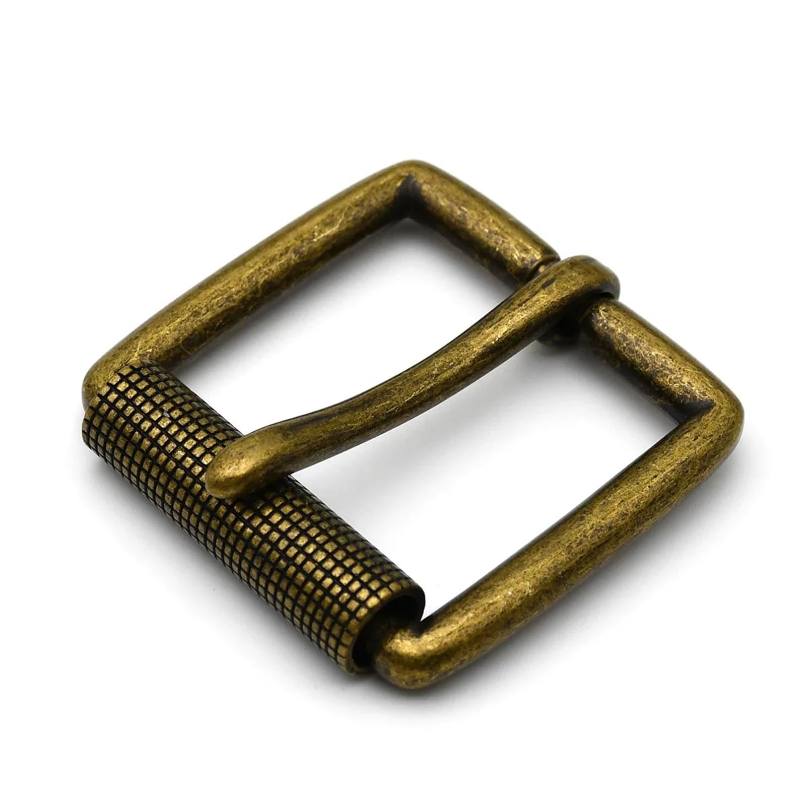 Cinturón de metal, 4 hebillas de cinturón con rodillo de aleación de zinc, plata antigua, bronce antiguo, 40 mm