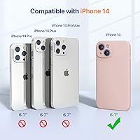 Vista 1149 de Miracase Funda diseñada para iPhone 13 Pro Max con protector de pantalla, [forro de microfibra suave antiarañazos], funda protectora de silicona