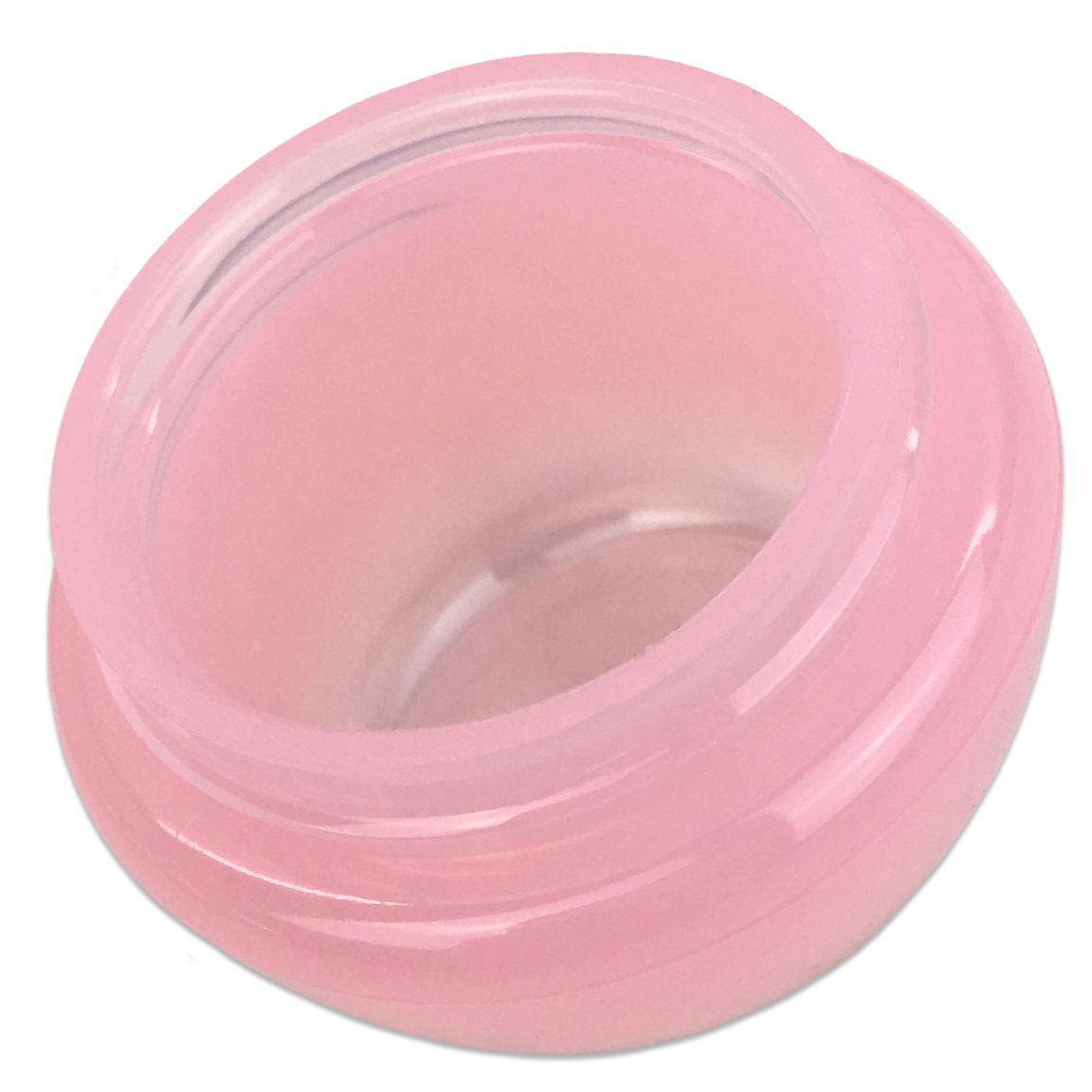 Beauticom® 10G/10ML Frosted Container Jars with Inner Liner for Scrubs, Oils, Salves, Creams, Lotions, Makeup Cosmetics, Nail Accessories, Beauty Aids - BPA Free (72 Pieces, Pink) 3