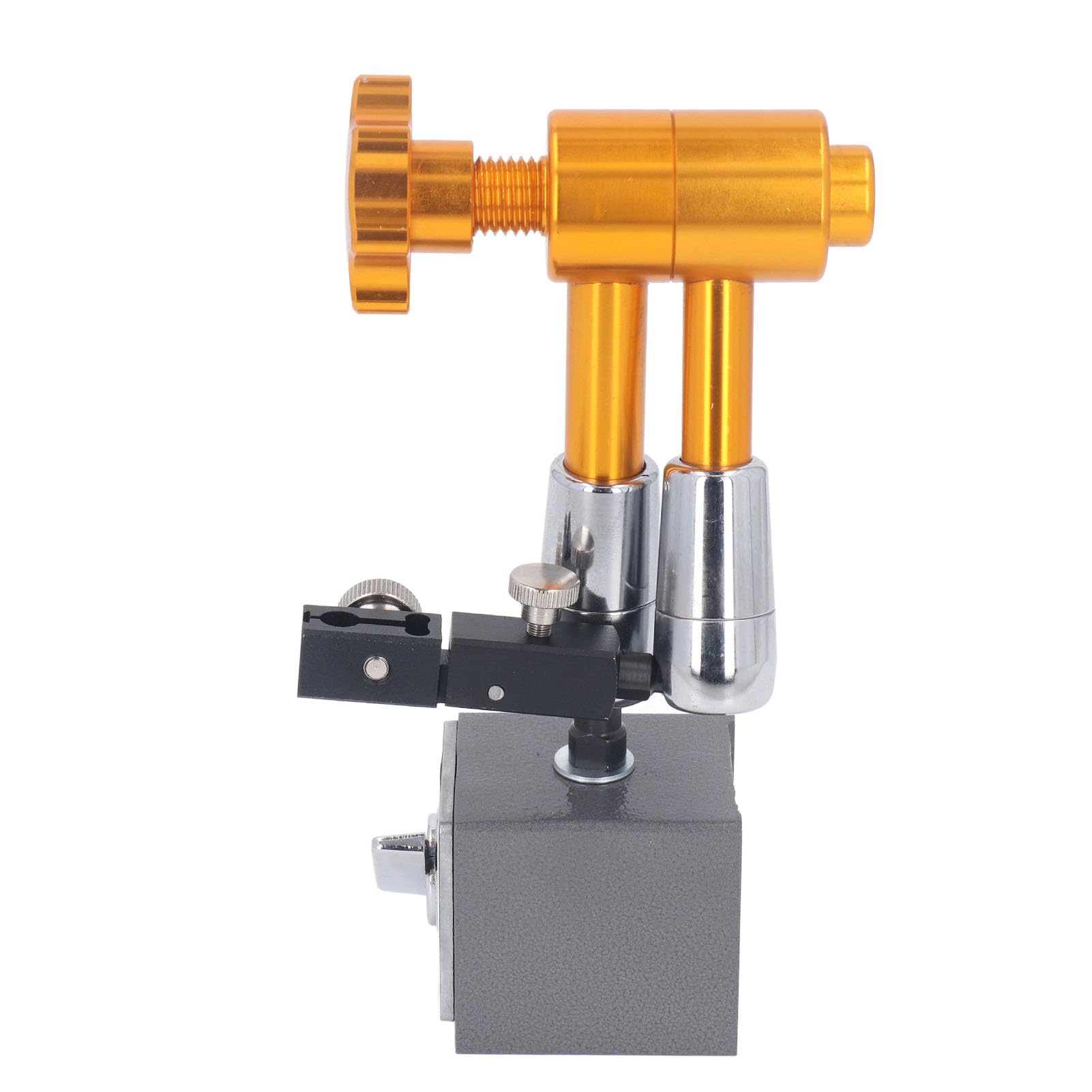 Magnetyczny Uchwyt Czujnika Zegarowego, Podstawa Magnetyczna z siłą Ssania 60 Kg do Precyzyjnych Pomiarów, Idealny do Obróbki Mechanicznej i Kalibracji