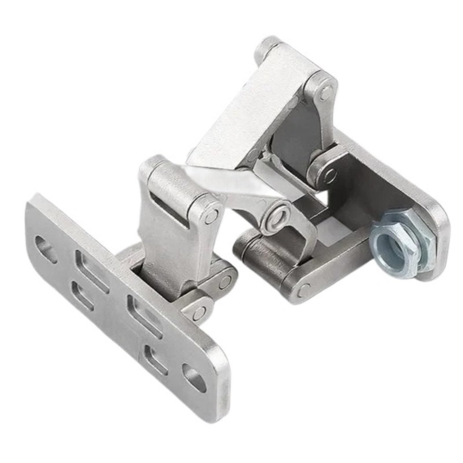 Kdhcvkz Less Than 350Kg(304) 1Pcs Door Hinge Invisible Door Stainless Steel Folding Hinge(Less Than 350Kg(304))