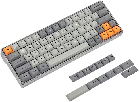 YMDK DSA Keycaps 64 68 65 Keycap Set Dye Sub Thick PBT Key Caps for Cherry MX Switches Minila Tada68 GK64 Mechanical Keyboard Only Keycap