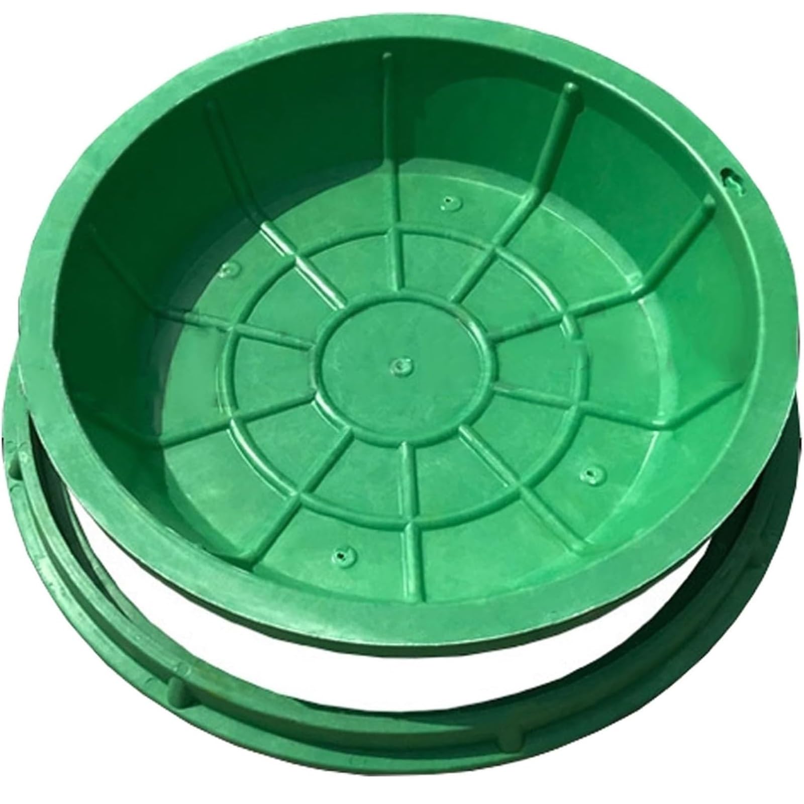 Couvre-regard invisible 60 cm pour aménagement paysager et espaces verts