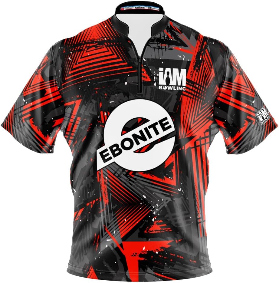 Logo Infusion Dye-Sublimated Bowling Jersey (Sash Collar) - I AM Bowling Fun Design 2015-EB - Ebonite
