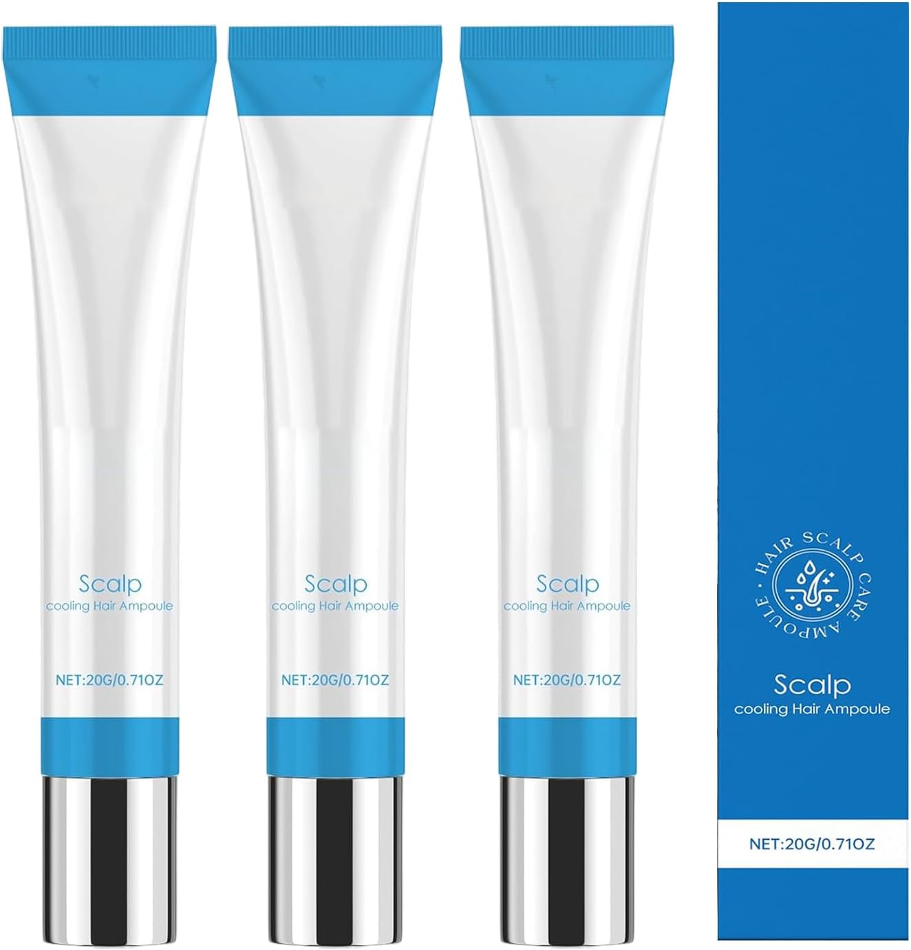 3PCS Scalp Serum & Hair Growth Serum–Nourishing Hair for Growth for Women, Fast-Absorbing Non-Greasy Formula, Daily Scalp Treatment for Thicker