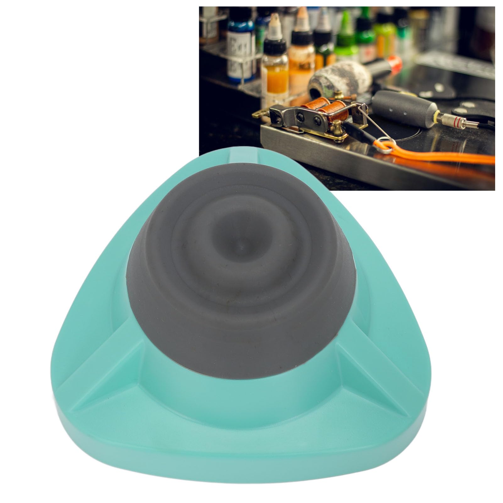Elektrischer Vortex Mixer, Mini Vortex Mixer Schüttler, 10000 U/min 100–240 V Tätowierfarben Shaker vielseitig einsetzbar schnell mischendes Pigment Labor Vortex Mischer für Nagellack Kleber(EU)