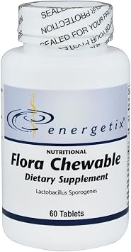 Energetix Flora Chewable 60 Chewable Tablets
