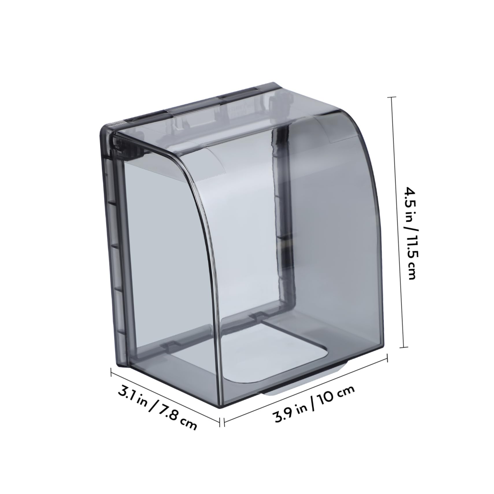 OSALADI 4stücke Outlet Cover Box Wasserdichte Steckdosenabdeckung Für Außenbereiche Schutz Gegen Spritzwasser Einfache Installation Langlebiges Material Für Badezimmer Und Garten