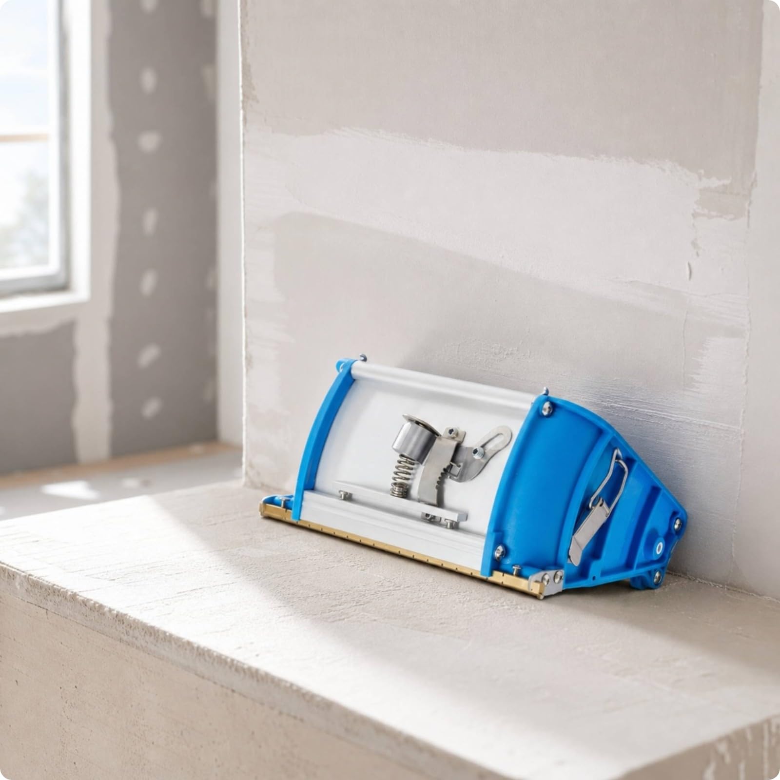 til Lissure pr Plâtre Compact Ergonomique, Truelle Finition, Haute Qualité, Lisseuse, pr Rénovation, Bricoleurs, 20 Cm