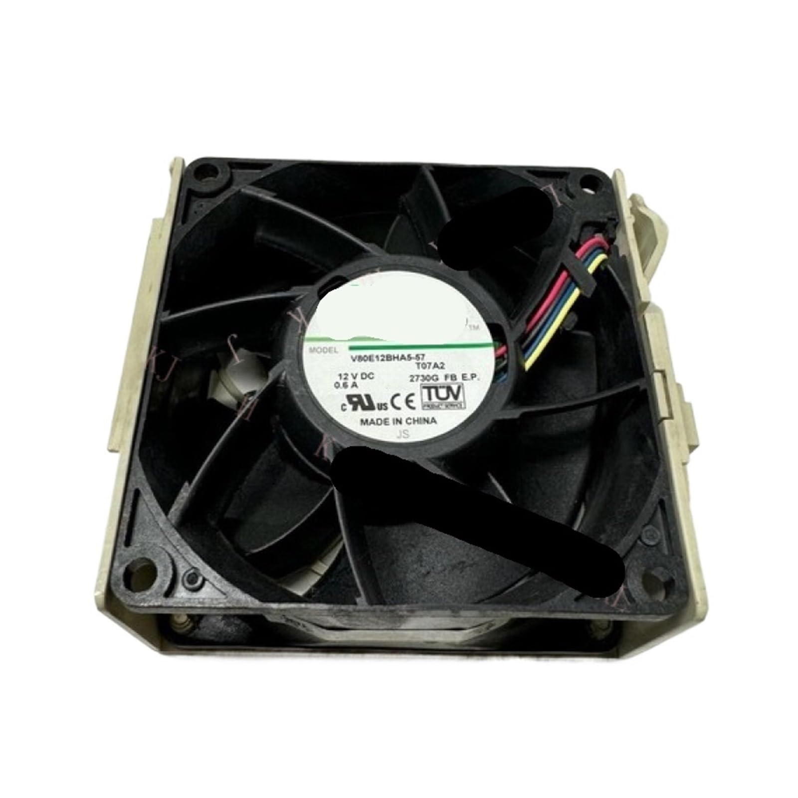 LWJYIPETZQ FAN-0126L4 V80E12BHA5-57 FAN 12V DC 0.60A 80X38MM