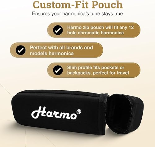 Vista 28 de Harmo - maletín para armónicas profesional