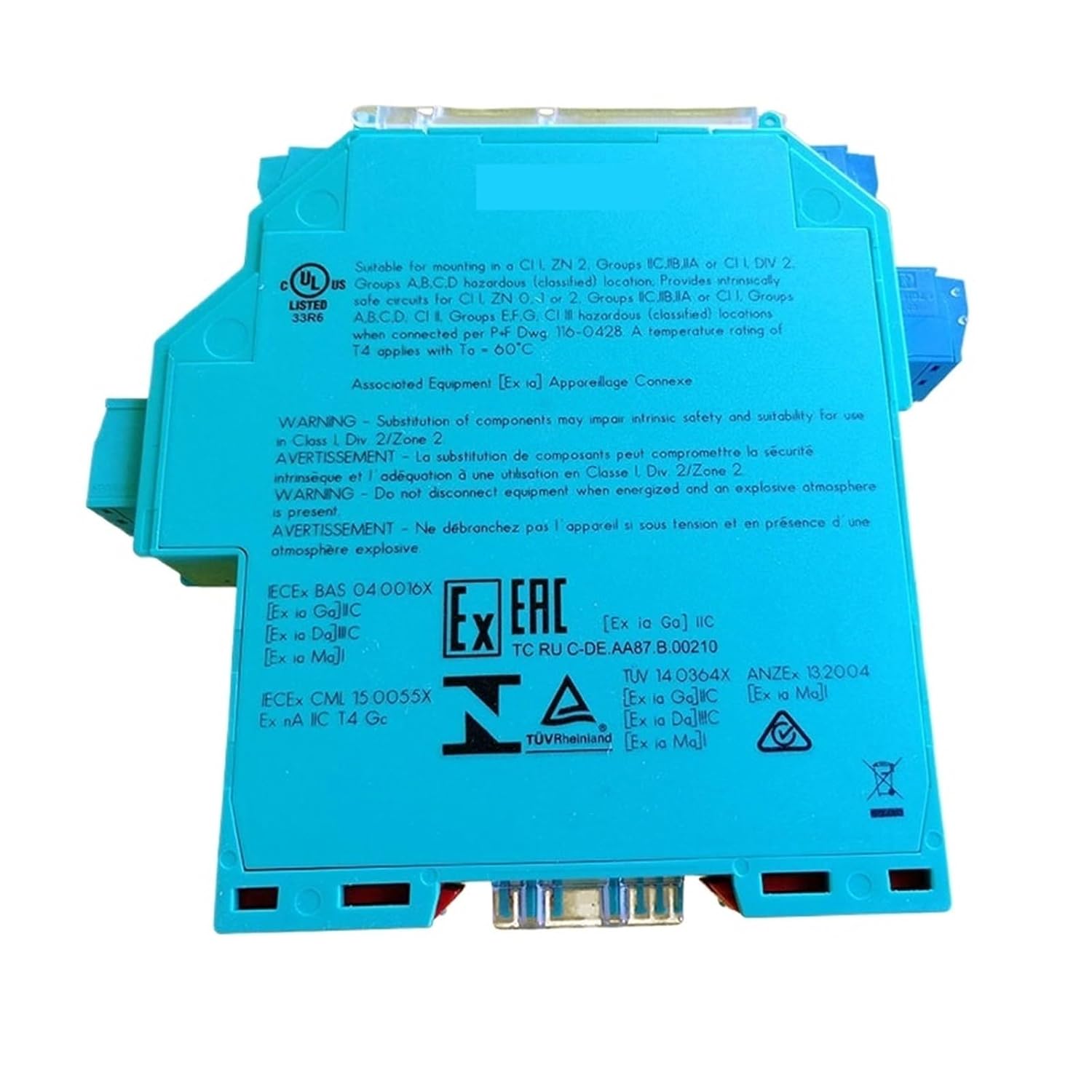 KFD2-SR2-EX1. W Isolated Power Supply Voltage Rated Current 35mA Relay Contact Output(KFD2-SR2-Ex2.w)