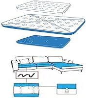 Vista 3 de Bed Sheet Clip,Sofa Slipcover Holder,Hold the Sheets Tightly,20" to 78",4 Pieces(Black)