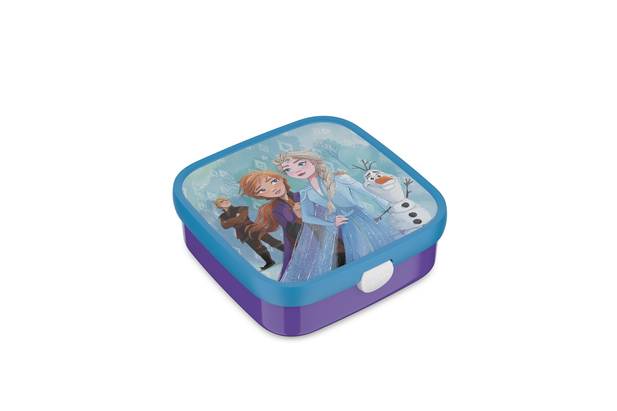 Mepal - Bento Lunch Box Large Campus - Bento Lunch Box for Children - Includes 2 removable Leakproof Bento Boxes and Fork - Bento Boxes are Microwave Safe - 2x 200 + 1250 ml - Frozen 2
