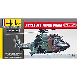6128GhJboqL. AC AC SR250,250 Heller - 80367 - Maqueta para Construir - Super Puma As 332 M1-1/72