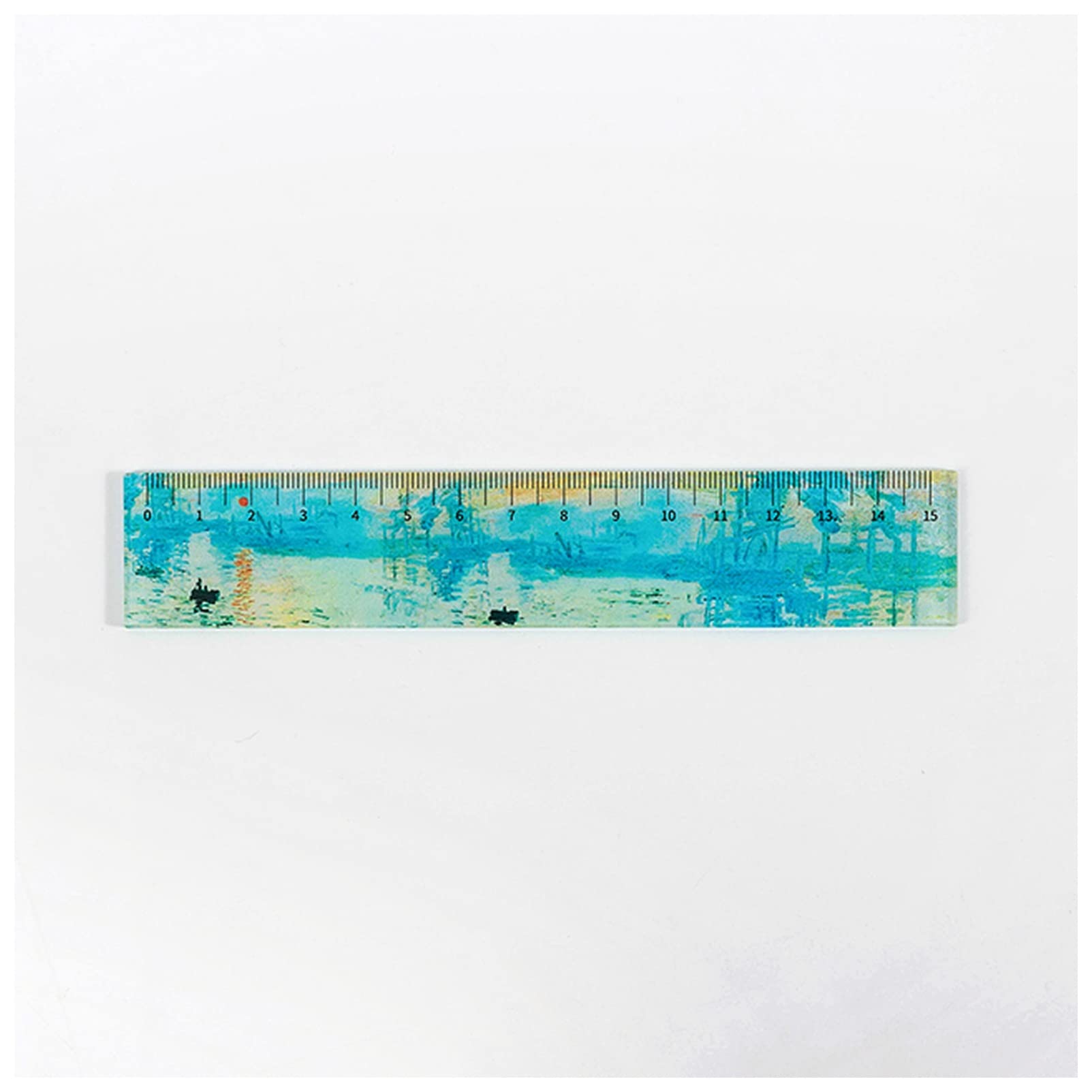 oiujhgCDS Rulers, 15CM Multifunctional DIY Children's Painting Ruler Student Office School Stationery Set(5)