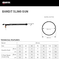 Vista 4 de Mares Bandit Sling Band Speargun