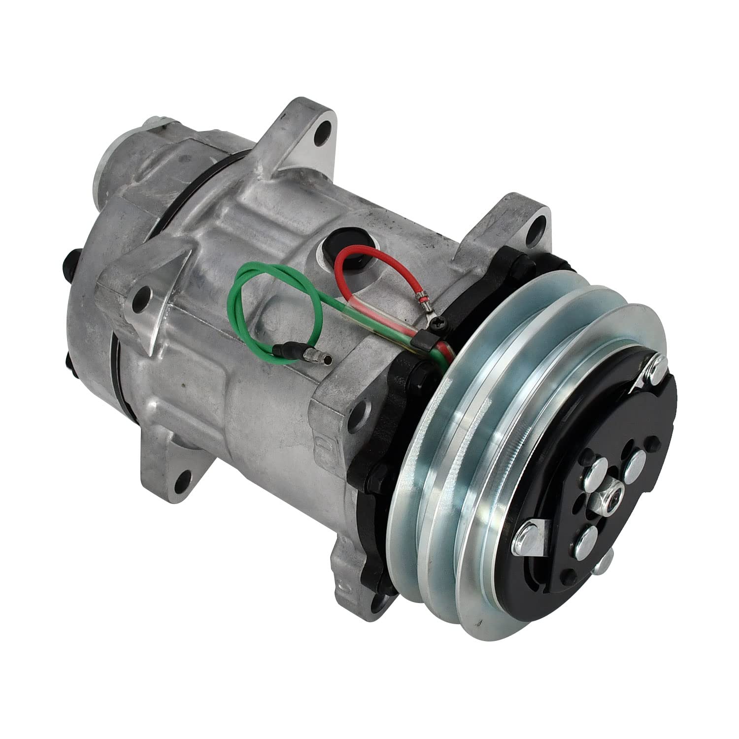 Compresor de aire acondicionado de 24 V 14518640 VOE14518640 compatible con cargador de ruedas Volvo L110F L120F excavadora EC210B EC135B camión de construcción FL10 1995-1998