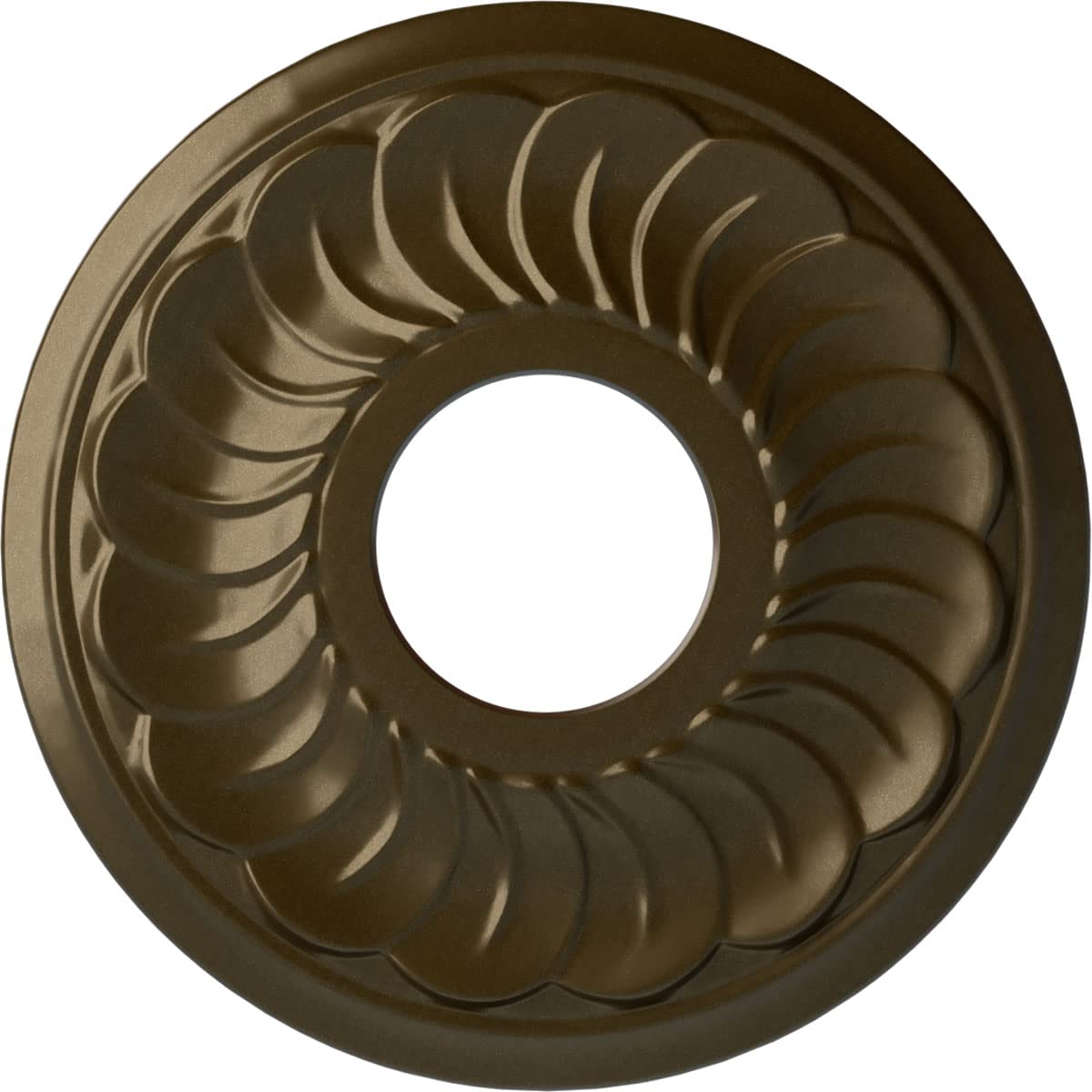 Ekena Millwork Jet Blackthorne Ceiling Medallion, Steel Gray — Amazon image 24