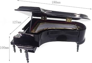 Amazon.co.jp: ピアノ模型 ピアノ工作 ミニピアノ グランドピアノ模型
