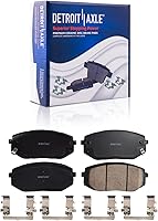 Vista 25 de Detroit Axle - Pinza de freno lateral del pasajero trasero + pastillas de freno de repuesto para Silverado Sierra 1500 Tahoe Yukon Astro Deville
