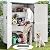 YITAHOME 59 cu ft Vertical Outdoor Storage Shed w/o Shelf, 5.6 x 2.3 ft Lockable HDPE Waterproof Tall Storage Cabinet, Suitable for Patio Furniture, Pool Accessories, and Garden Tools, Light Gray