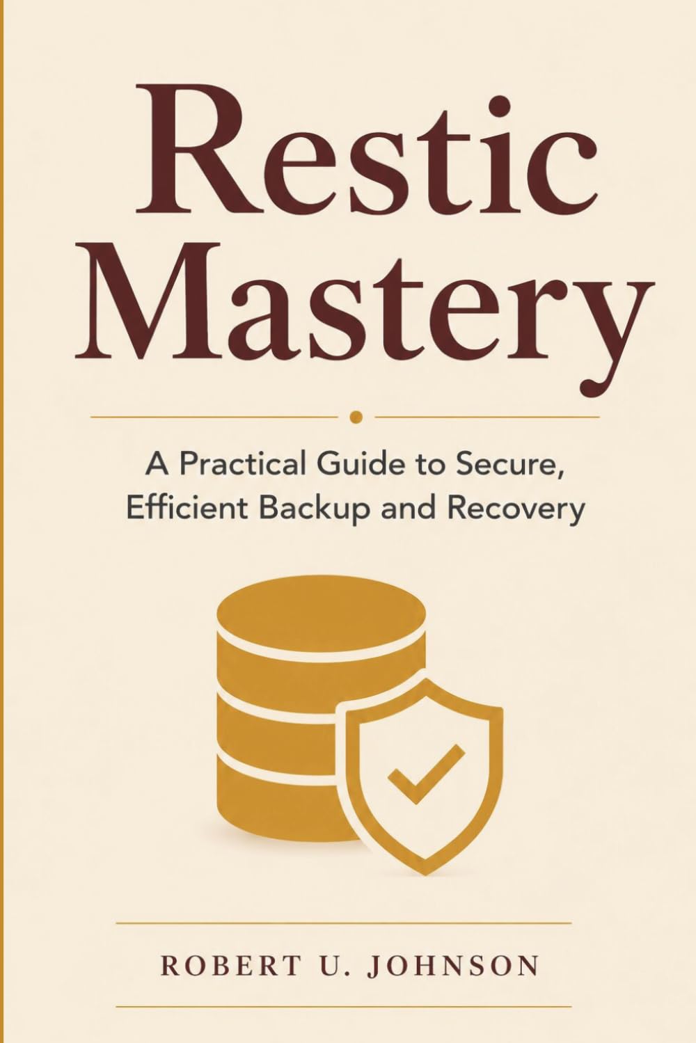 Restic Mastery: A Practical Guide to Secure, Efficient Backup and Recovery