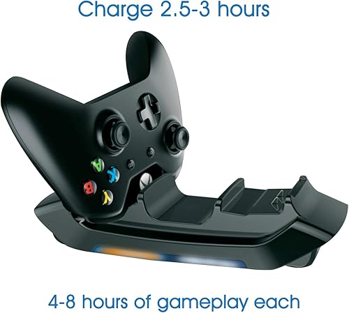 Miniatura 4 de Rii Xbox one Controller Charger with 2 Rechargeable Battery 800mAh Dual Charging Dock Station for Xbox OneOne SOne XElite Controller