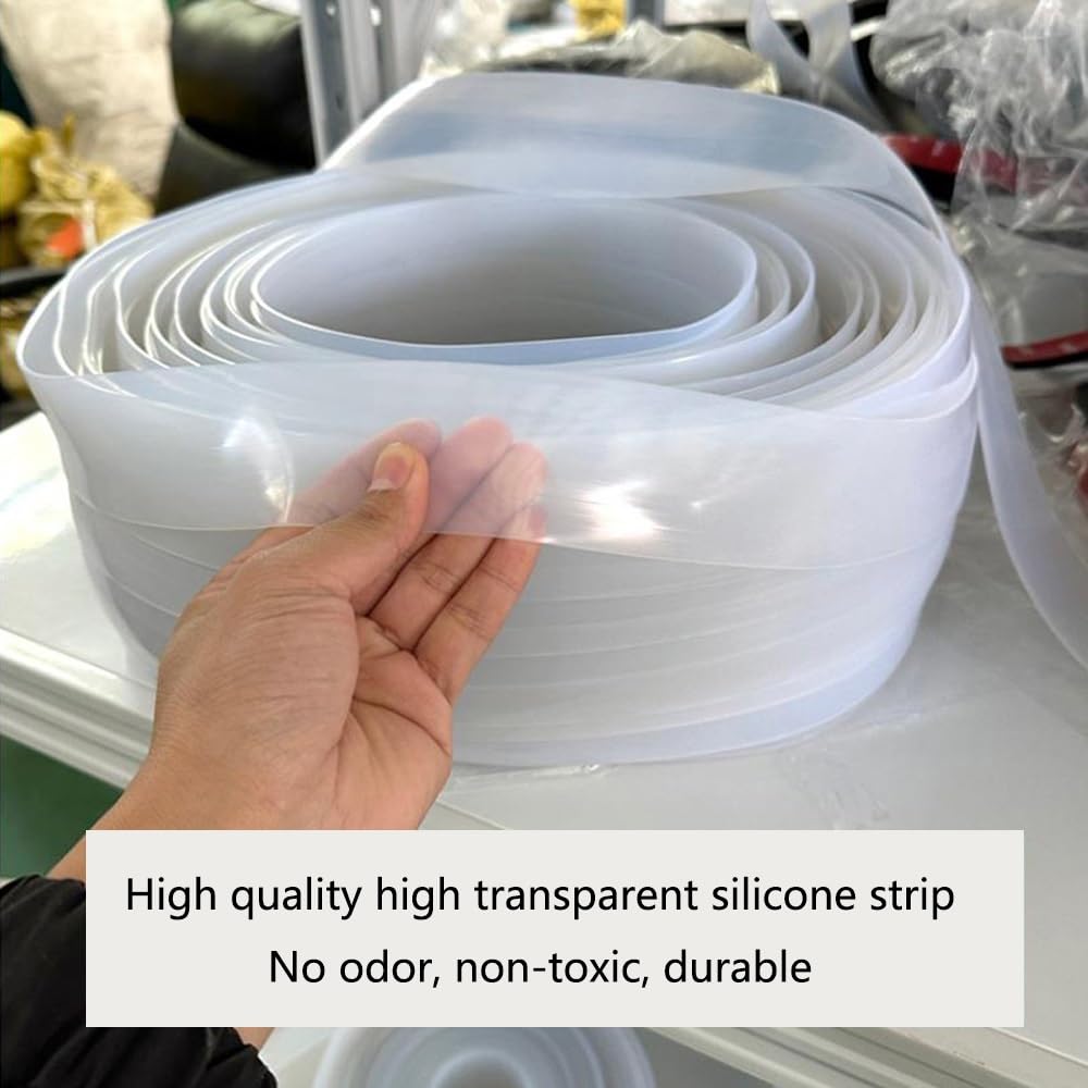 Striscia sigillante in silicone - Lunghezza 10 m, larghezza 10-120 mm, spessore 1-5 mm, riempitivo for fessure resistente al calore for porte, finestre e uso automobilistico(3mmx120mm)