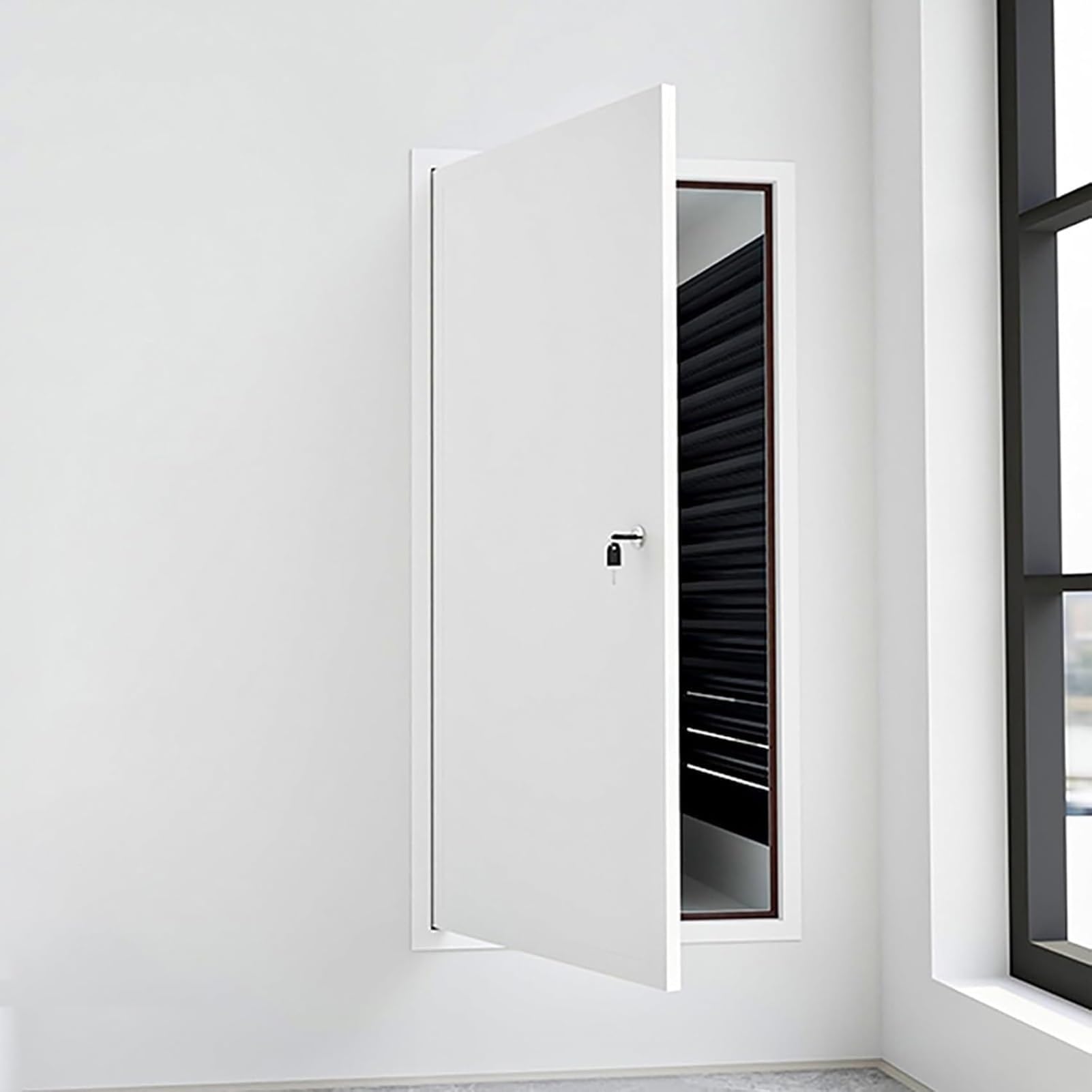 Générique Panneau d'accès Coupe-feu en Aluminium de 91 x 122 cm (36 x 48 Pouces), Trappe d'accès aux combles, Porte d'inspection pour cloisons sèches (plafonds, plomberie et électricité) - Durable et