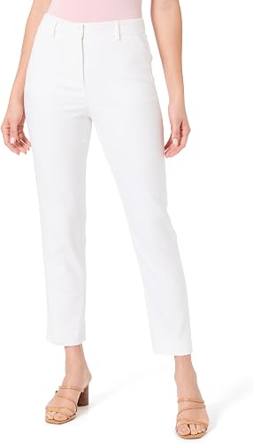 Caroll 241p-psidiko2 Pantalones de Vestir, Beige, 44 para Mujer