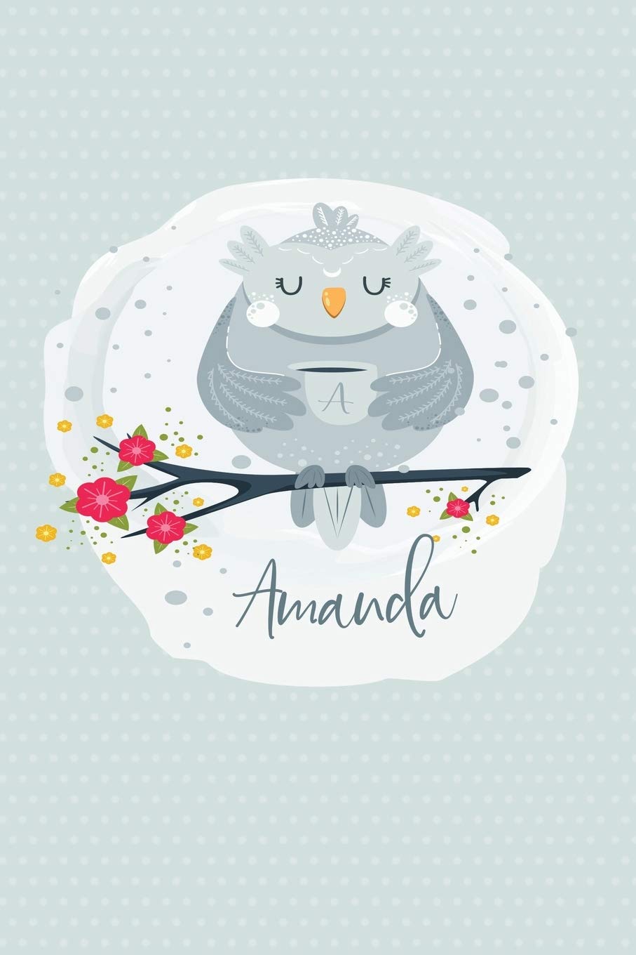 Amanda: Personalized Name Notebook | 6x9 Blank Lined Journal College Rule