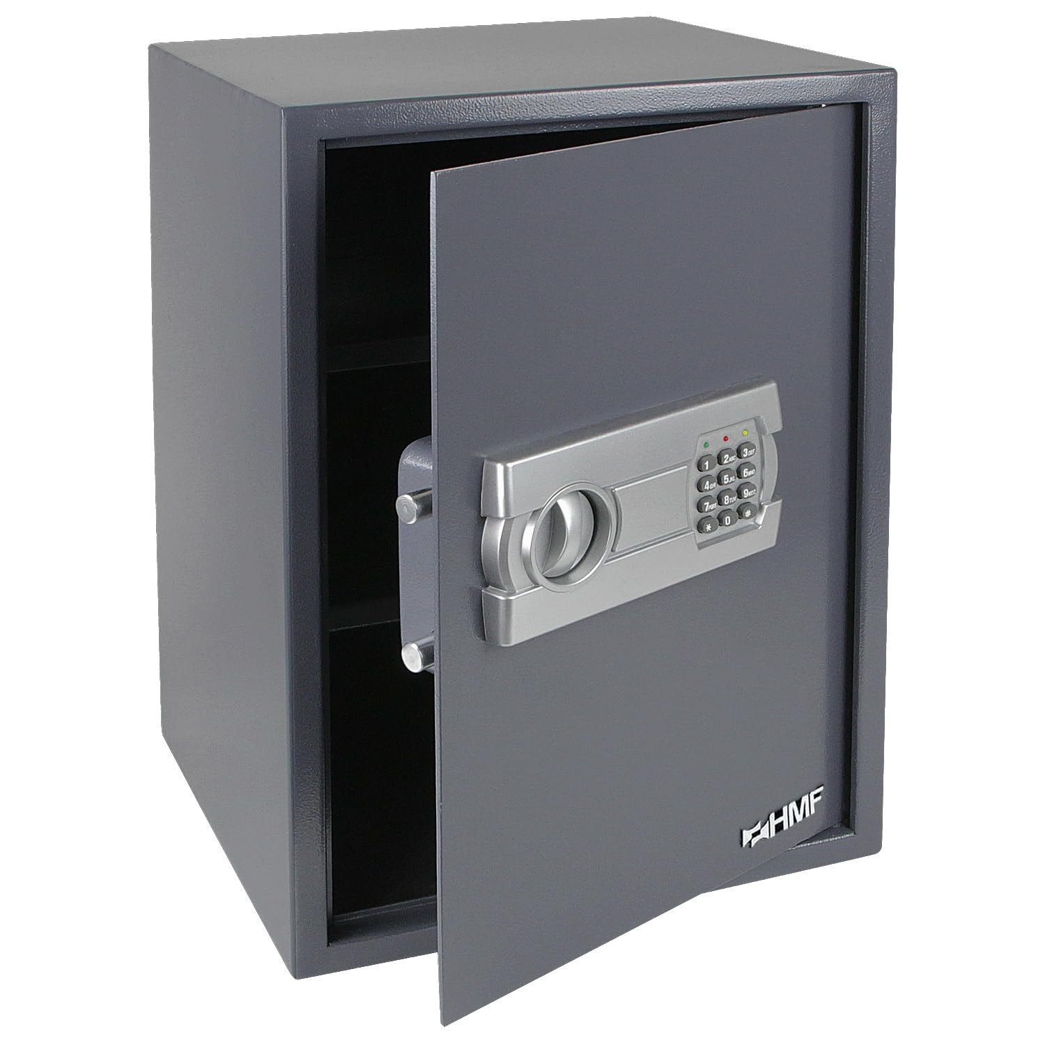 HMF 4612512 Cassaforte Mobile, Tresoro con Serratura elettronica 50 x 35 x 31 cm, antracite