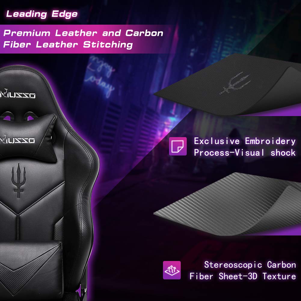 Buy Musso Gaming Chair with Panther Embroidery, Heavy Duty Adjustable