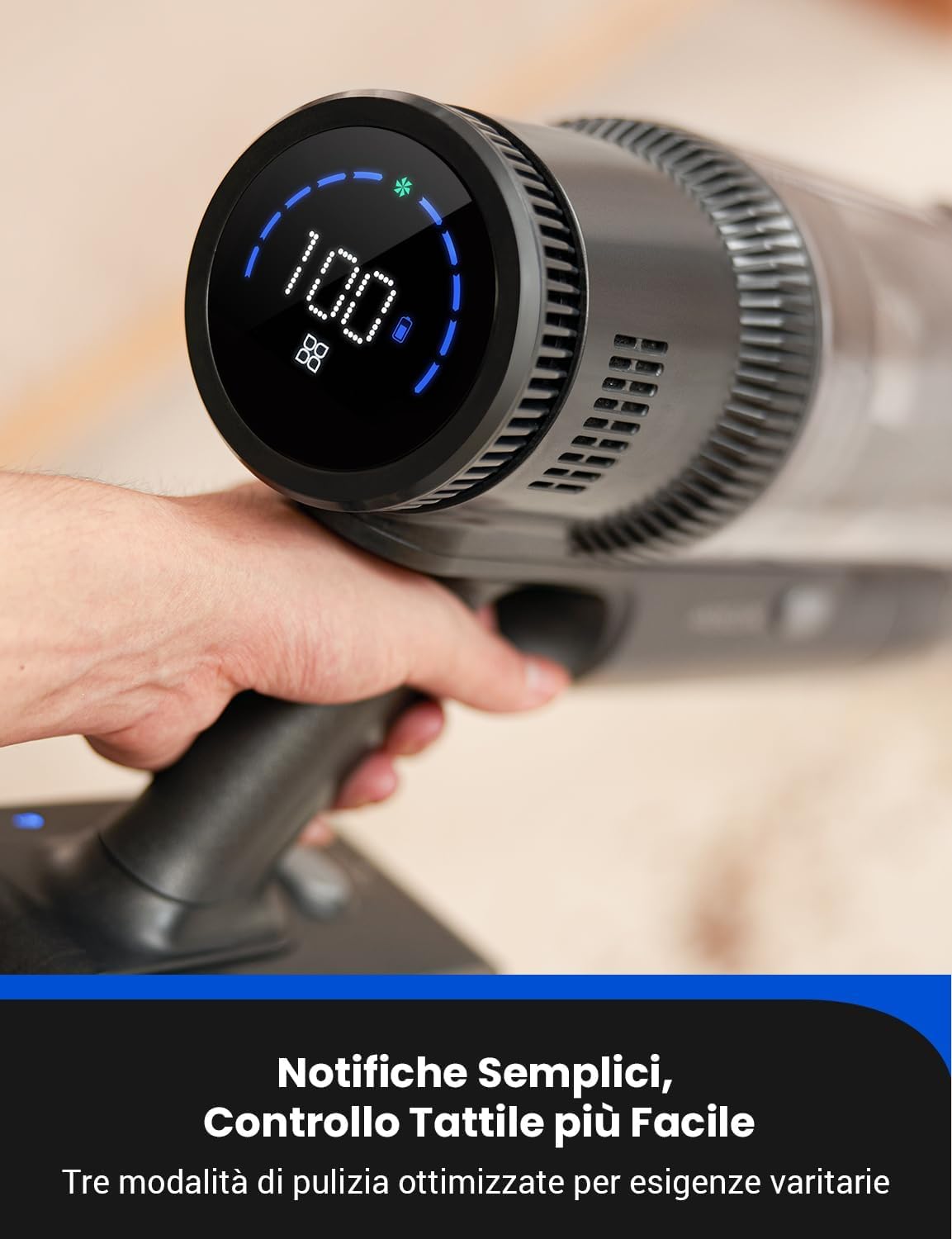 Proscenic P11 Mopping Aspirapolvere Senza Fili Lavapavimenti Potente/Leggero 35Kpa/430ml Serbatoio dell’Acuqa, Autonomia 50 Minuti, Scopa Elettrica 4 Spazzole,LED Display, Pavimenti/Animali Domestici Proscenic P11 Mopping Aspirapolvere Senza Fili Lavapavimenti Potente/Leggero 35Kpa/430ml Serbatoio dell’Acuqa, Autonomia 50 Minuti, Scopa Elettrica 4 Spazzole,LED Display, Pavimenti/Animali Domestici