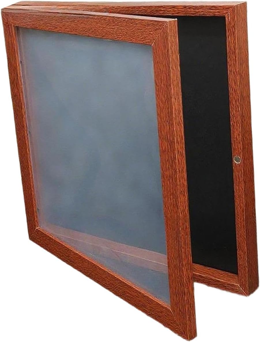 Jersey Frame Display Case Sport Shirt Organizer for Soccer Basketball Hockey 13inchx13inch Walnut | Home & Garden | Home D?©cor | Frames