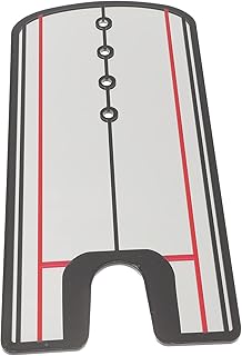 BESPORTBLE Putters Putt Swing Alinhamento Treinador Espelho Alinhamento Prática Suprimentos Corretor De Postura De Ação Suprimentos De Golfe Acertar A Bola Órteses Apêndice Acrílico Corretor